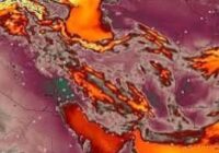 موج گرمای کم سابقه ای به سمت ایران در حال حرکت است موج گرمای کم سابقه ای به سمت ایران در حال حرکت است
