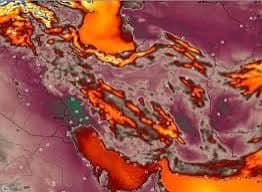 موج گرمای کم سابقه ای به سمت ایران در حال حرکت است