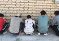 دستگیری ۱۰ تبعه غیرمجاز در ایلخچی