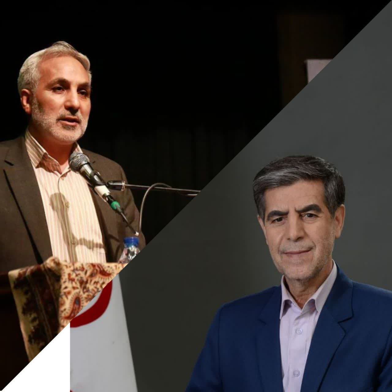 دو کرسی هیئت رئیسه کمیسیون اجتماعی برای تبریز