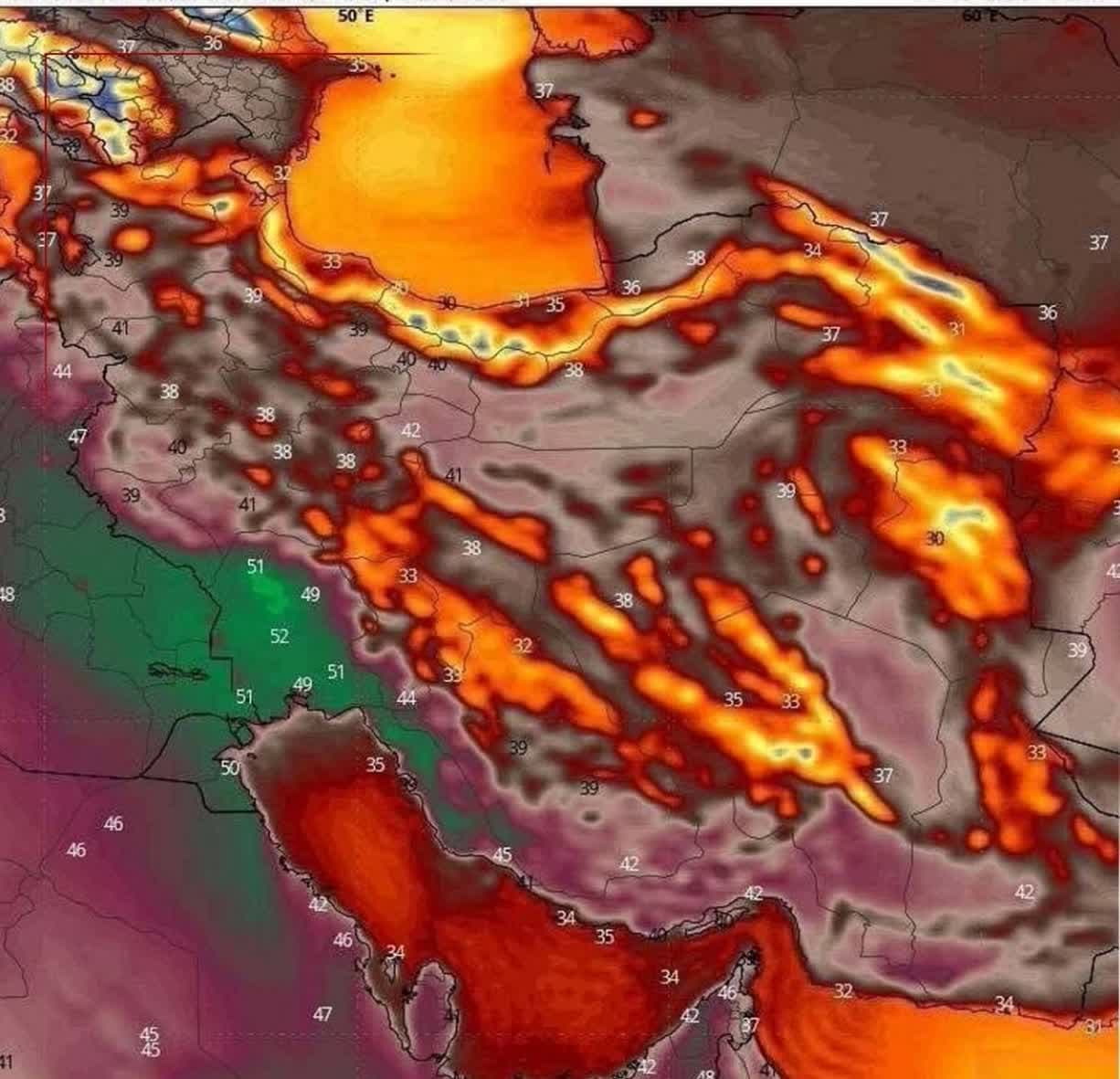 🔰شروع ماه مرداد با موج گرمای شدید