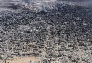 تصویر آخرالزمانی از غزه