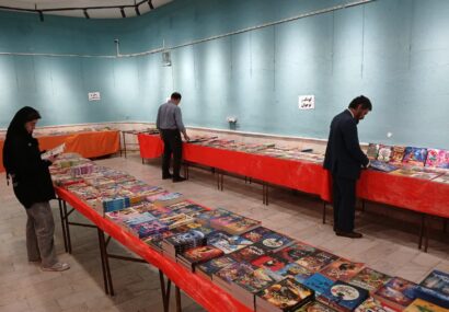 نمایشگاه کتاب هفته ملی کودک در اداره فرهنگ و ارشاد اسلامی مرند