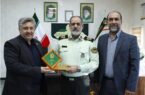 دیدار مدیرکل فرهنگ و ارشاد اسلامی آذربایجان‌شرقی با فرمانده نیروی انتظامی استان به مناسبت هفته ناجا