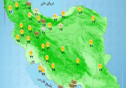 تداوم سکون هوا و افزایش غلظت آلاینده‌های جوی