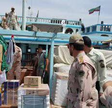 کشف محموله بزرگ کالای ممنوعه در آبهای بندرعباس