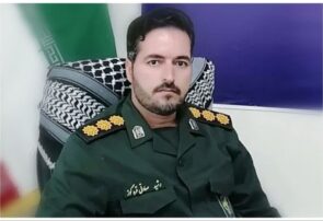 فرمانده سپاه شهرستان ویژه مرند عزادار شد.