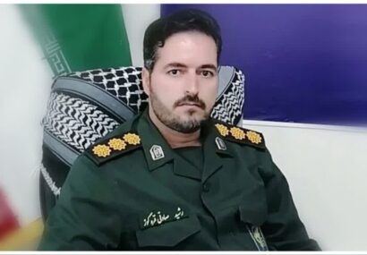 فرمانده سپاه شهرستان ویژه مرند عزادار شد.