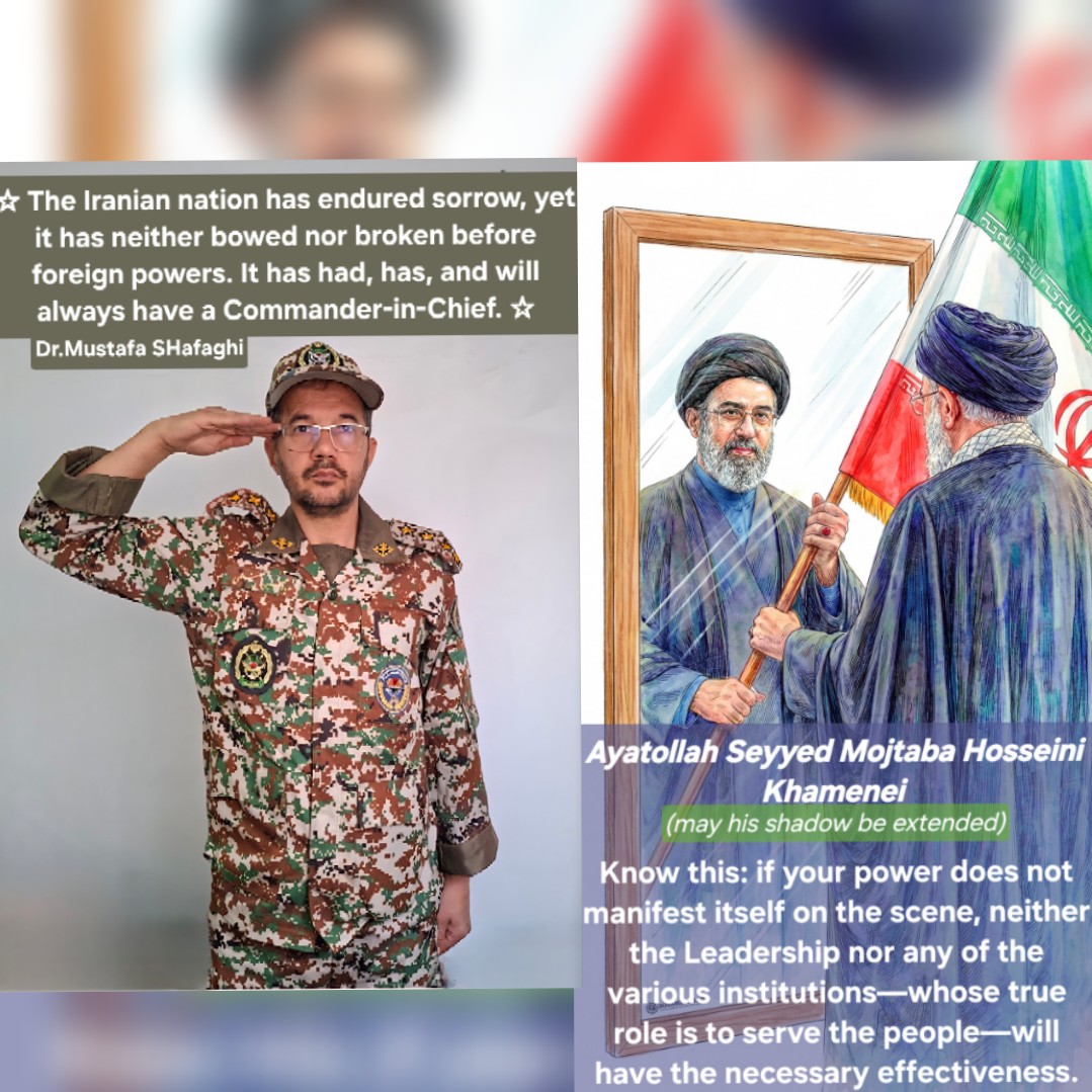 فرمانده کل قوا: اگر قدرت شما در صحنه ظاهر نشود نه رهبری و نه هیچیک از دستگاههای مختلف که شأن واقعی آن‌ها خدمت به مردم است کارآئی لازم را نخواهند داشت. ــــ و … همچنین (تحلیل جنگ و رسانه ها – 01)