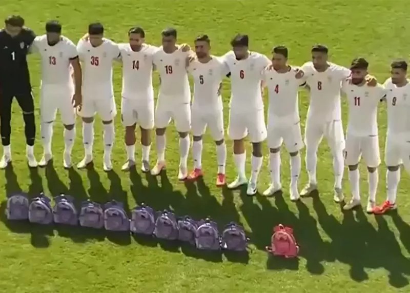 تیم ملی فوتبال ایران،تصویر همدلی و آماده حضور در جام جهانی