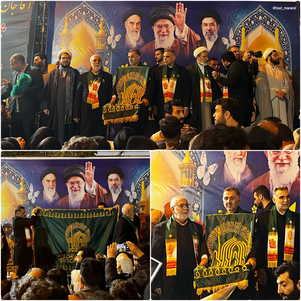 حضور خادمان آستان قدس رضوی در مرند