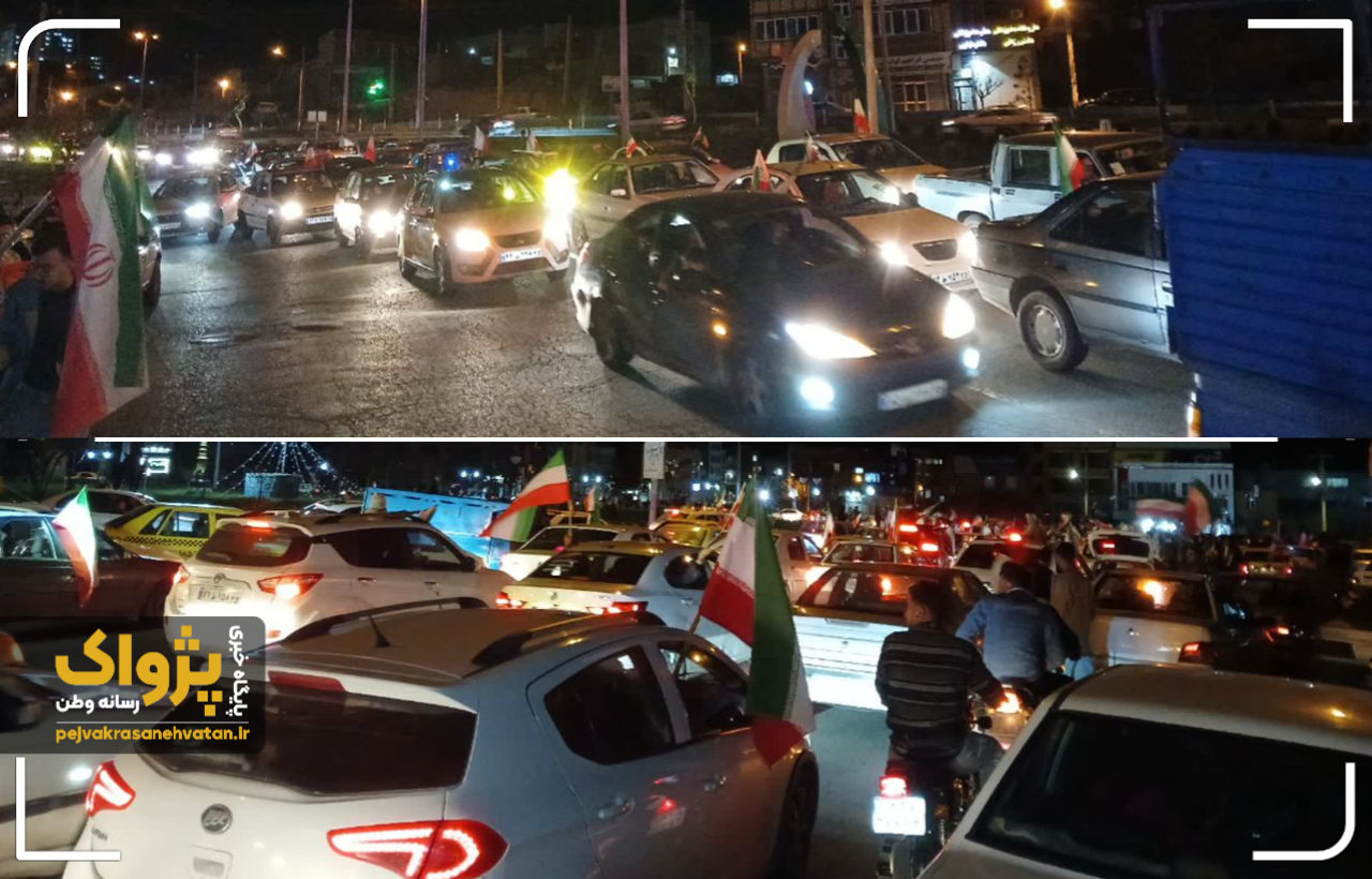 حماسه کاروان خودرویی شبانه مرند در سیوهشتمین روز جنگ رمضان