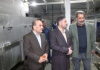 فرمانده سپاه مرند از شرکت مرغ سحر بازدید کرد