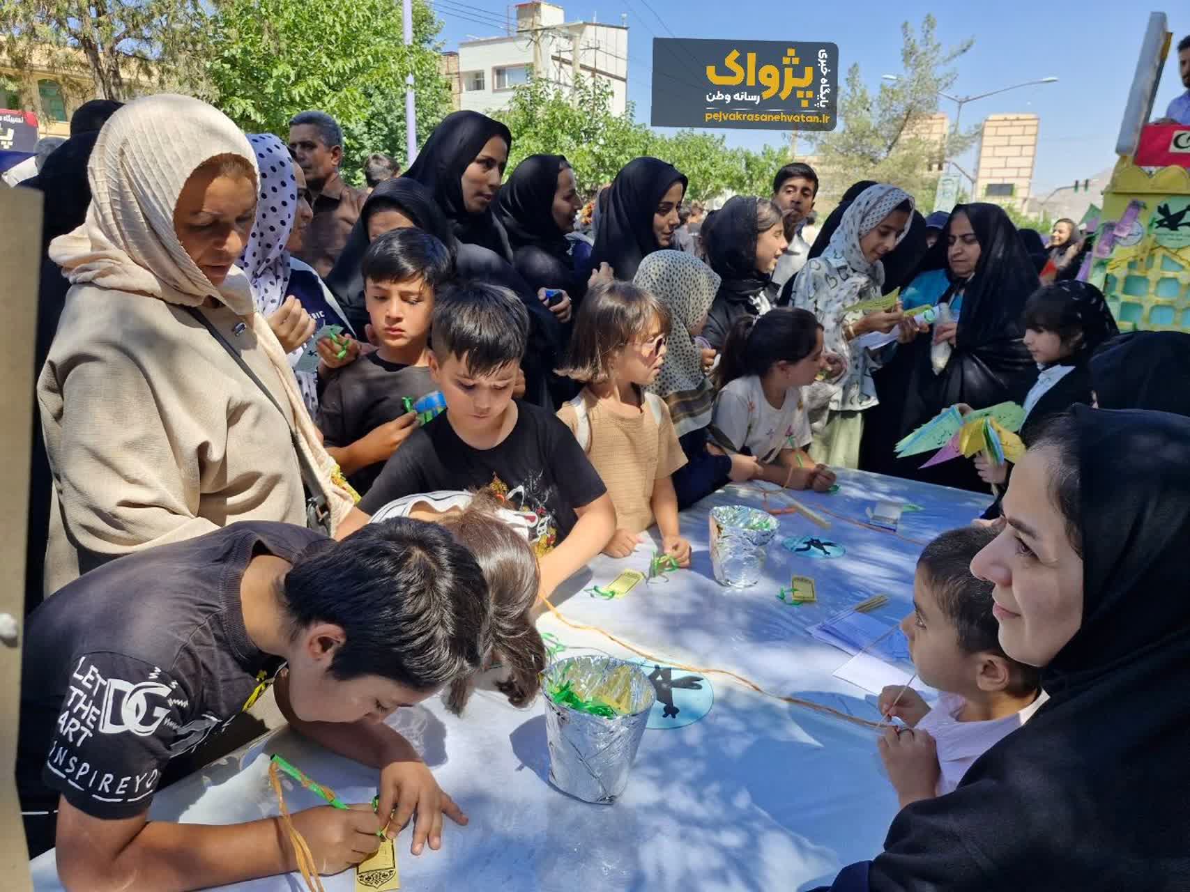 موکب بسیج دانش‌آموزی شهید فهمیده؛ جلوه‌ای از عشق نوجوانان مرندی به مکتب حسینی